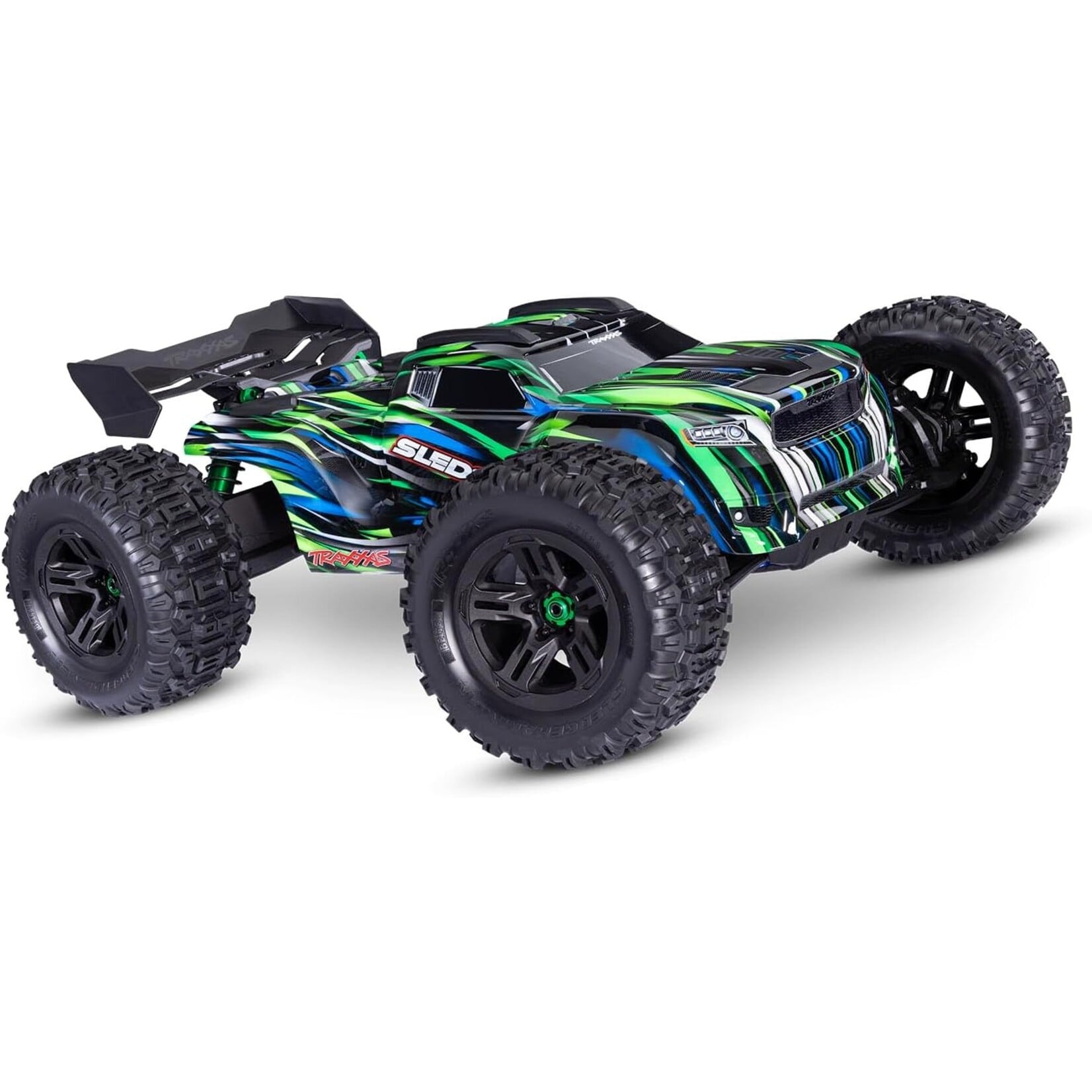 Traxxas 950964GRN - 1/8 Sledge Belted 4WD - Green