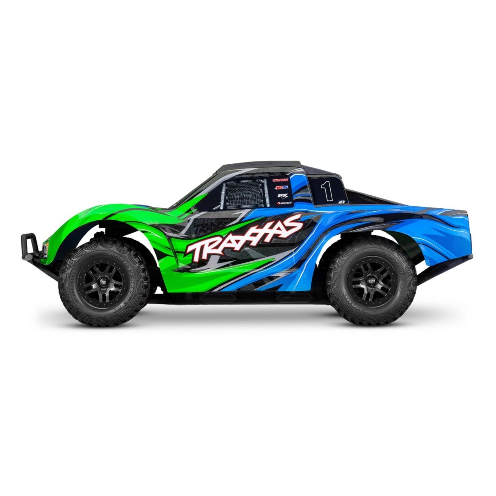 Traxxas 684544GRN - Slash 4X4 Brushless HD - Green