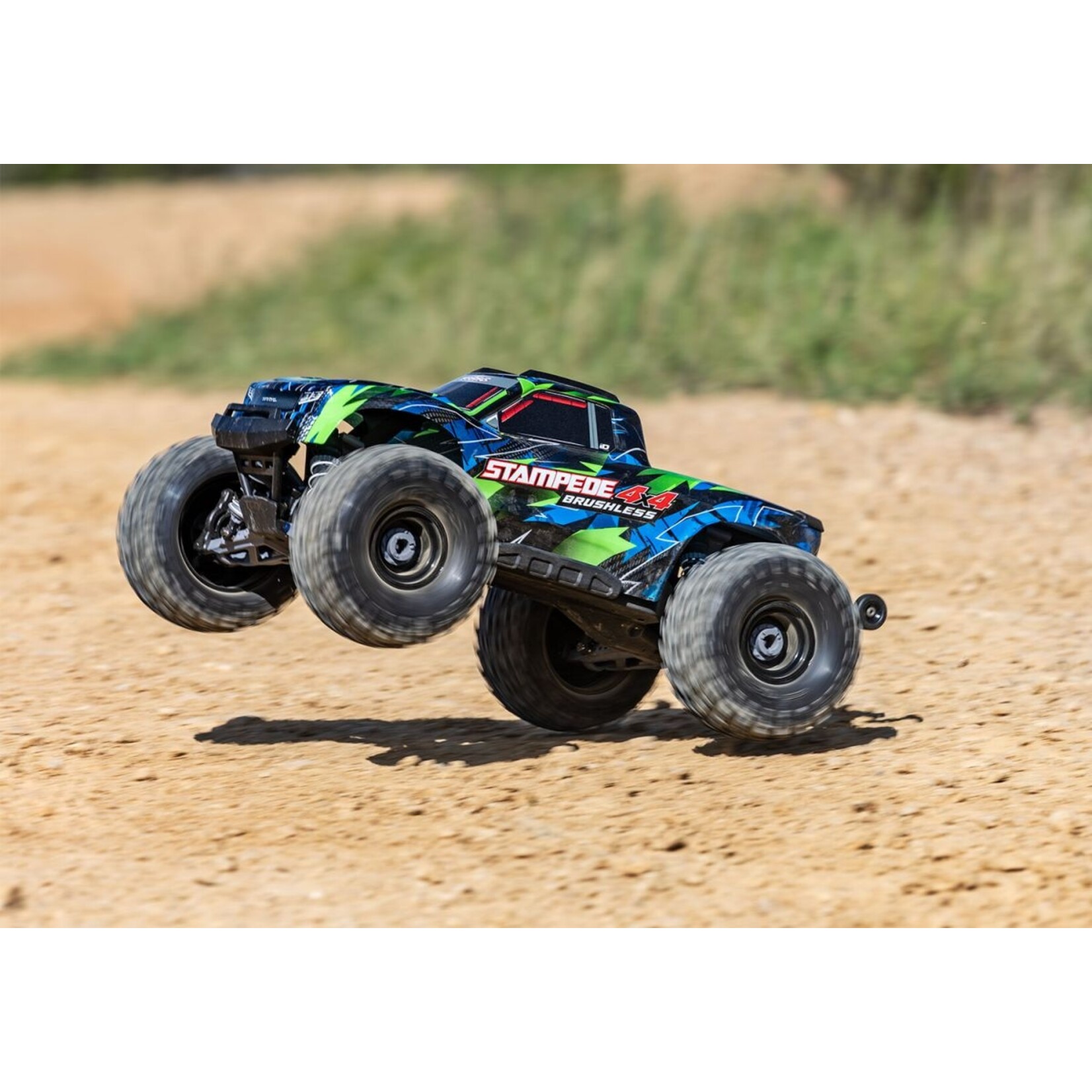 Traxxas 674544GRN - Stampede 4X4 Brushless HD - Green