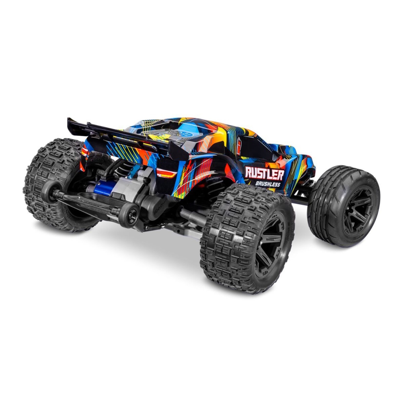 Traxxas 374544YLW - Rustler 2WD Brushless HD - Yellow