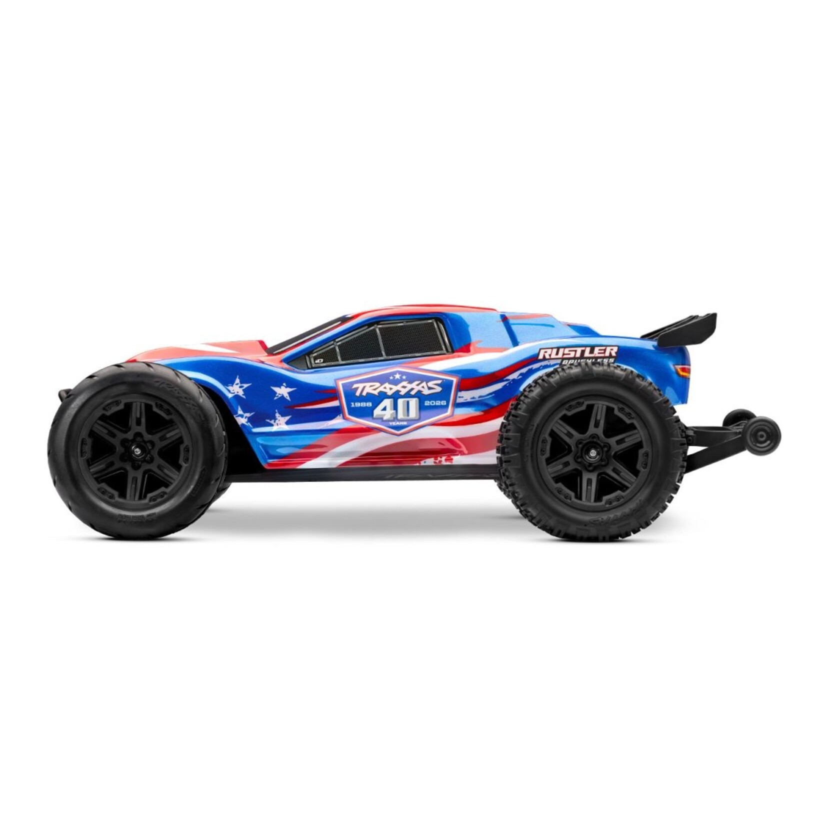 Traxxas 37454440TH - Rustler 2WD Brushless HD - 40th Anniversary