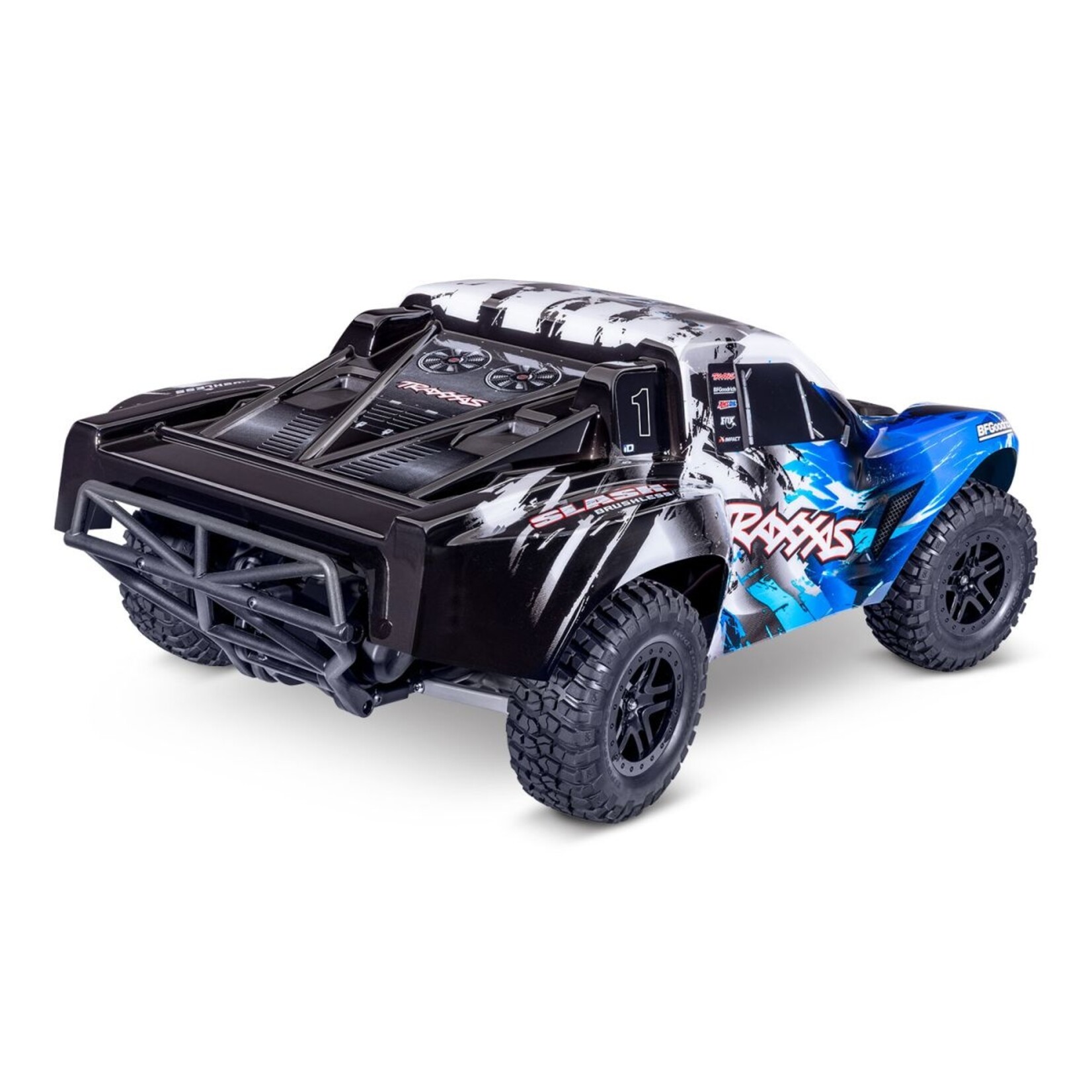 Traxxas 584344BLUE - Slash 2WD Brushless HD - Blue