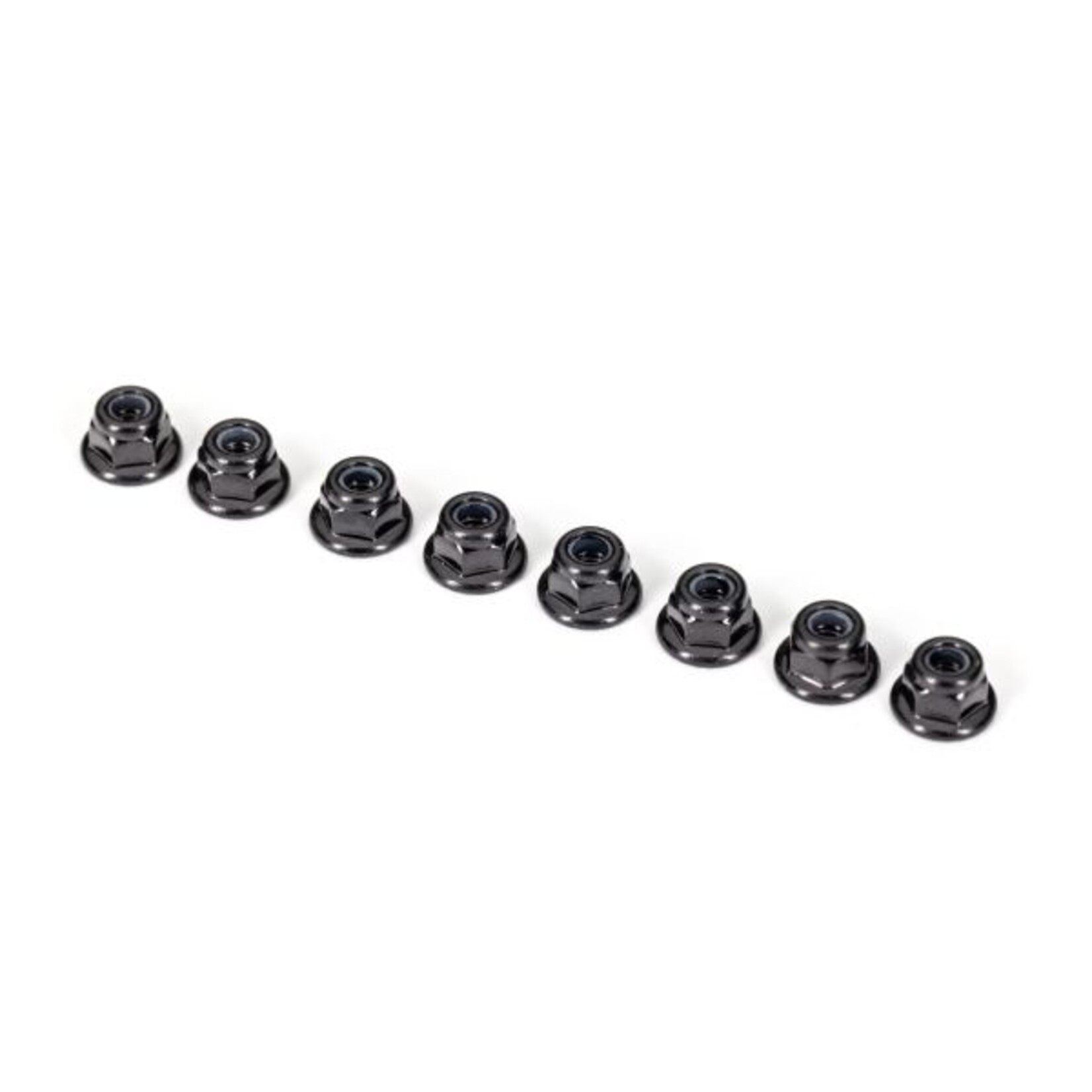 Traxxas 2744X - Nylon Locking Nuts, 3MM - Black