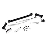 Traxxas 8132 - Door Handles and Wipers with Hardware - Chrome