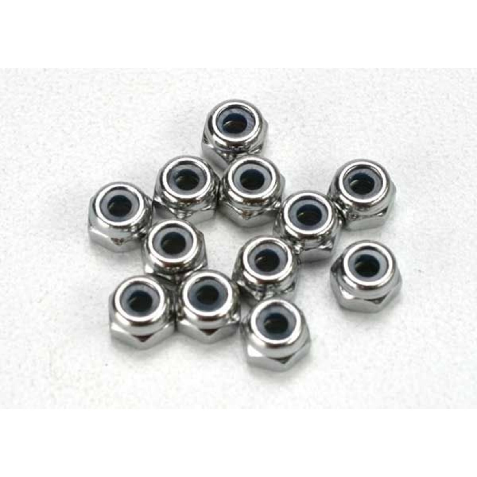 Traxxas 5158 - Nylon Lock Nuts 2.5mm - Revo (12)
