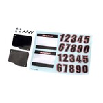Traxxas 10813 - Number Plates L&R (For 10811)