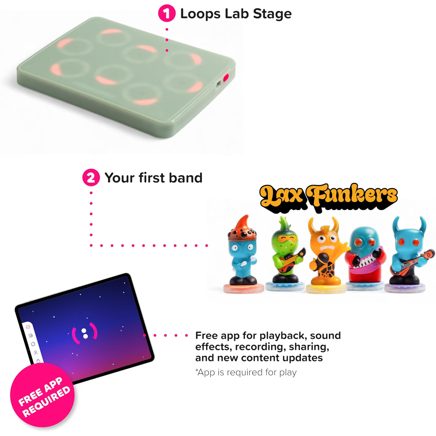 Loops Lab Loops Lab's Starter Set with Lax Funkers