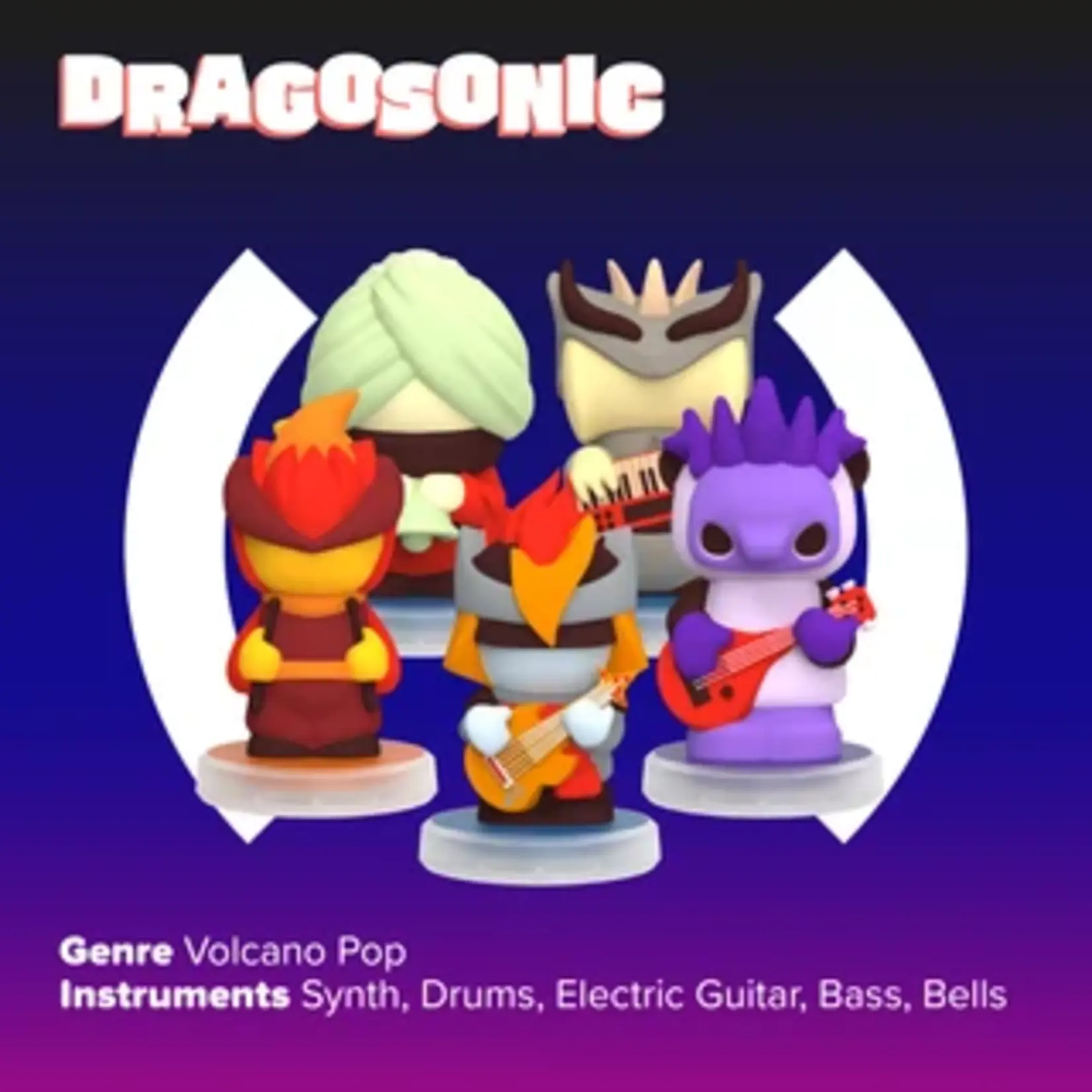 Loops Lab Dragosonic Volcano Pop Music Band