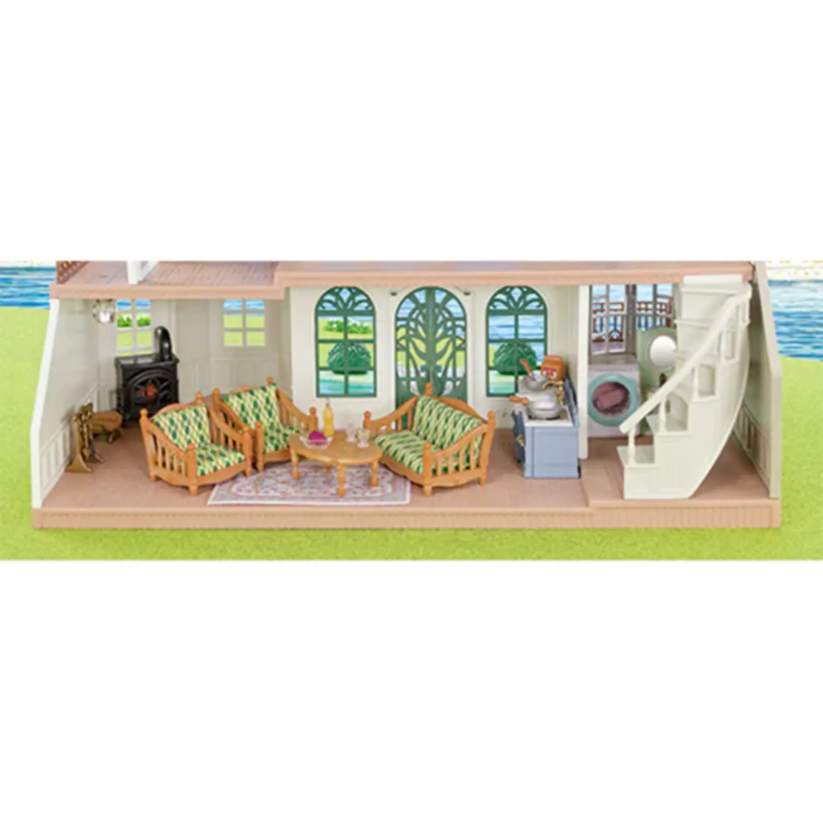 Calico Critters Red Roof Riverside Manor
