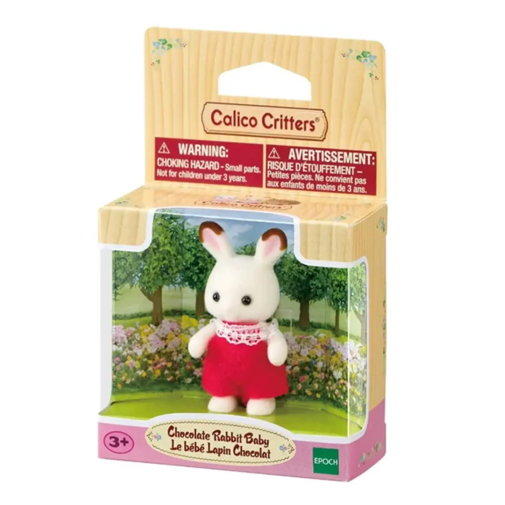 Calico Critters Chocolate Rabbit Baby