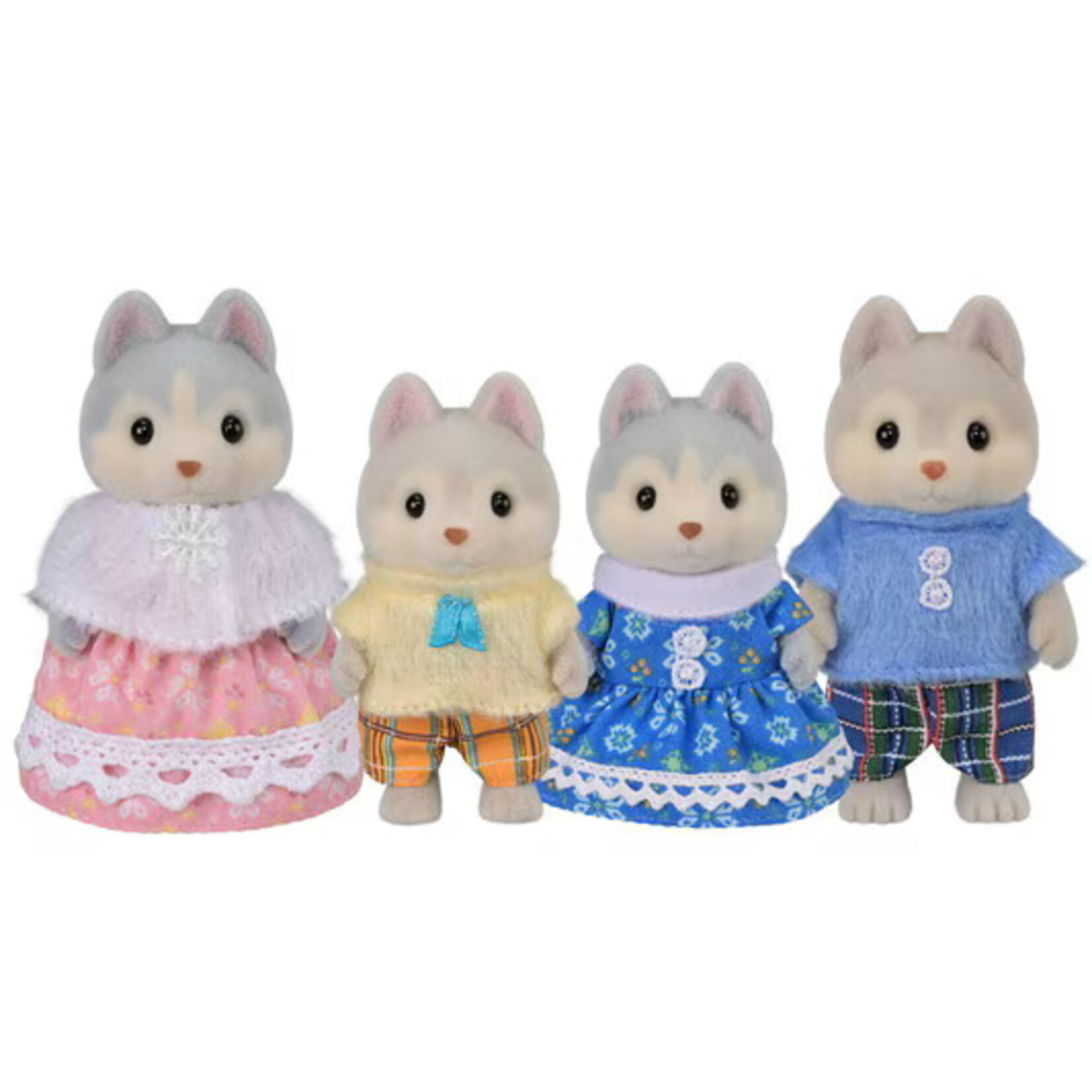Calico Critters Husky Family