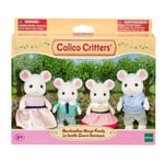 Calico Critters Marshmallow Mouse Family