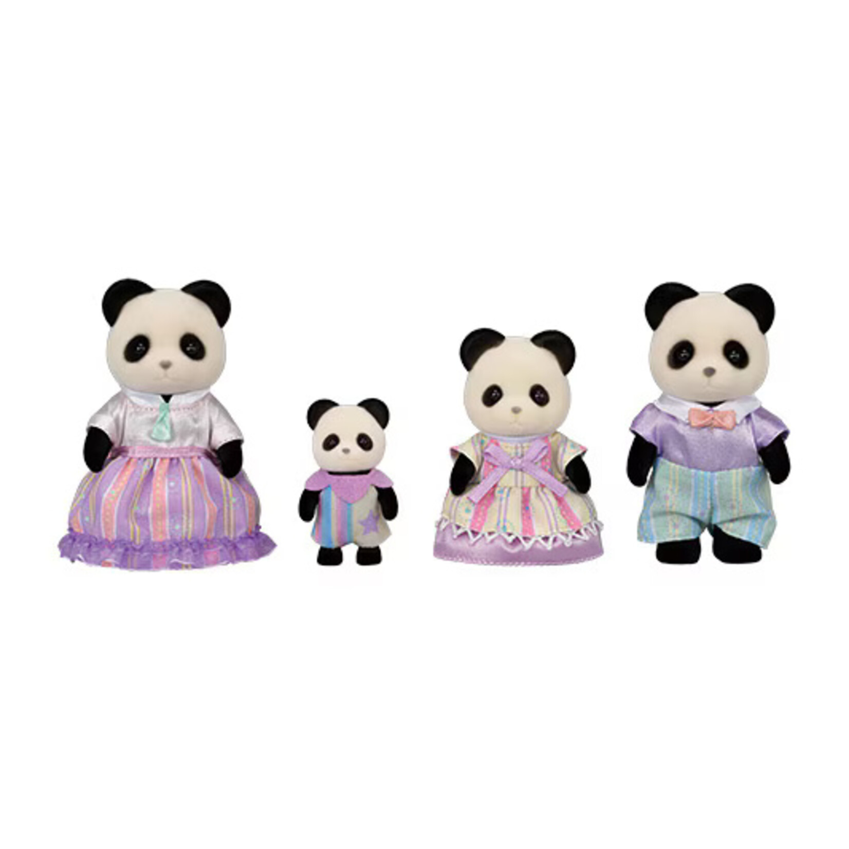 Calico Critters Pookie Panda Family