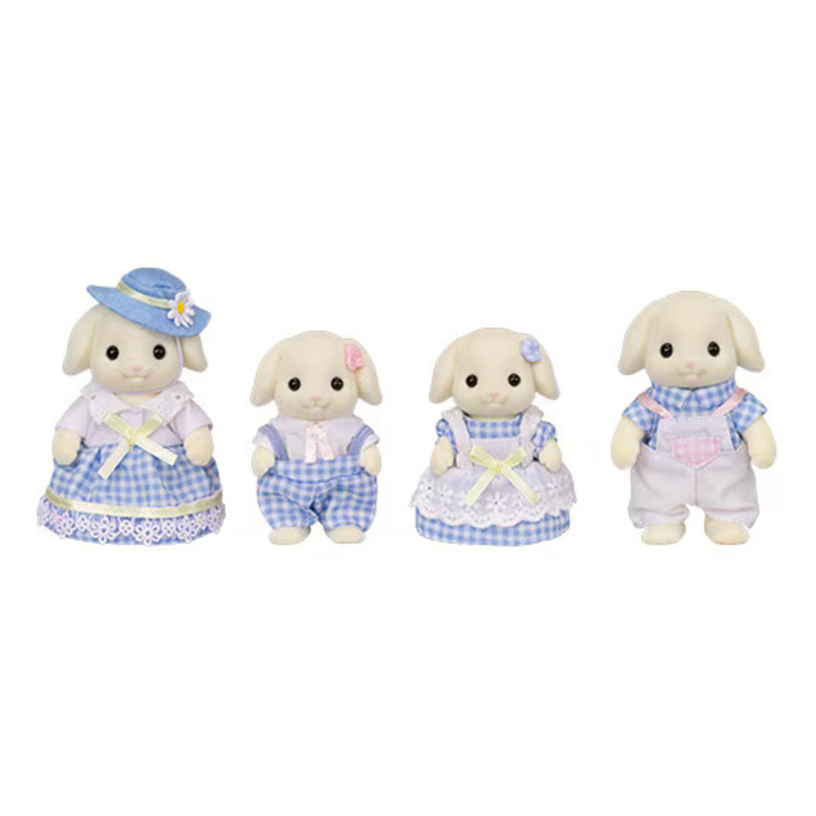 Calico Critters Flora Rabbit Family