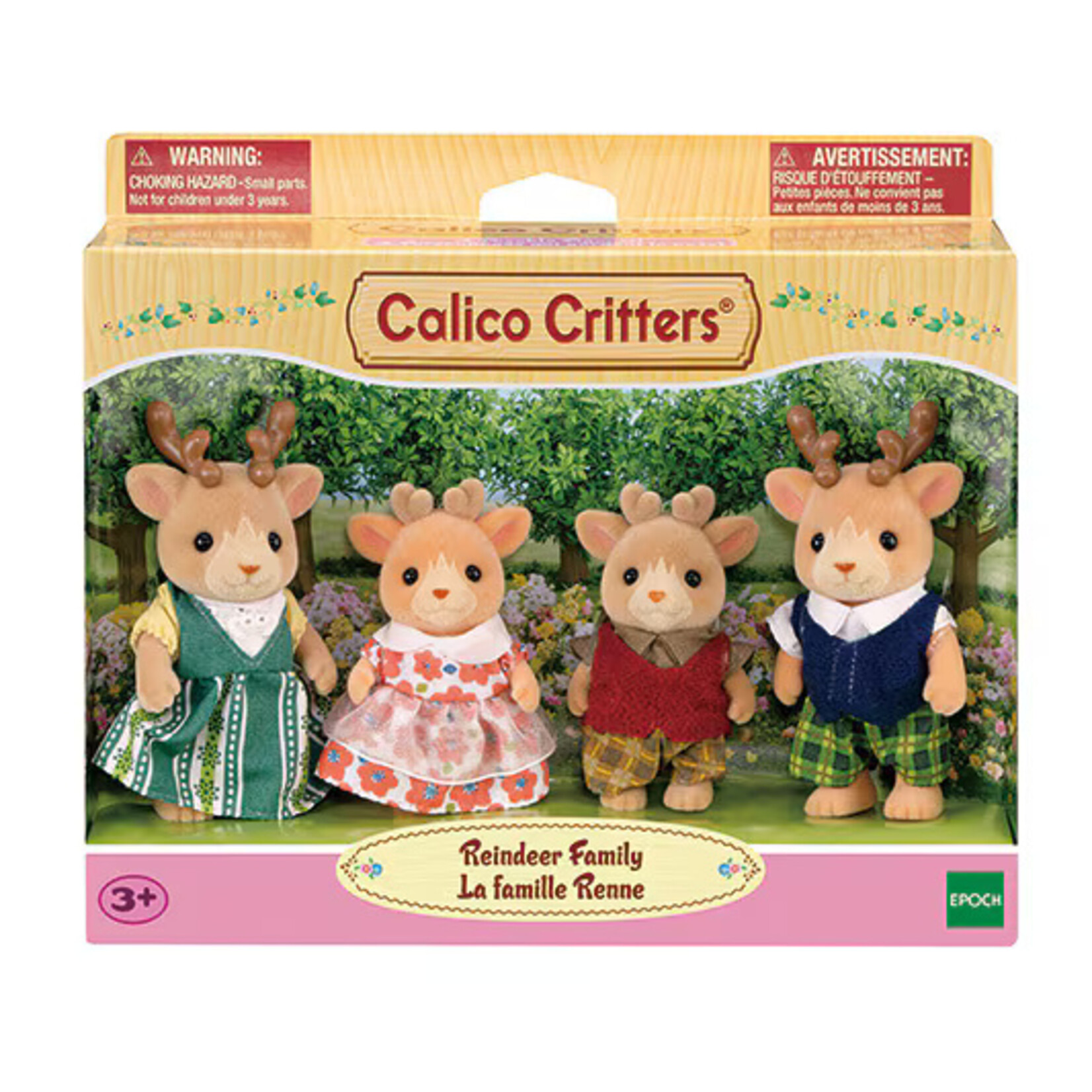 Calico Critters Reindeer Family