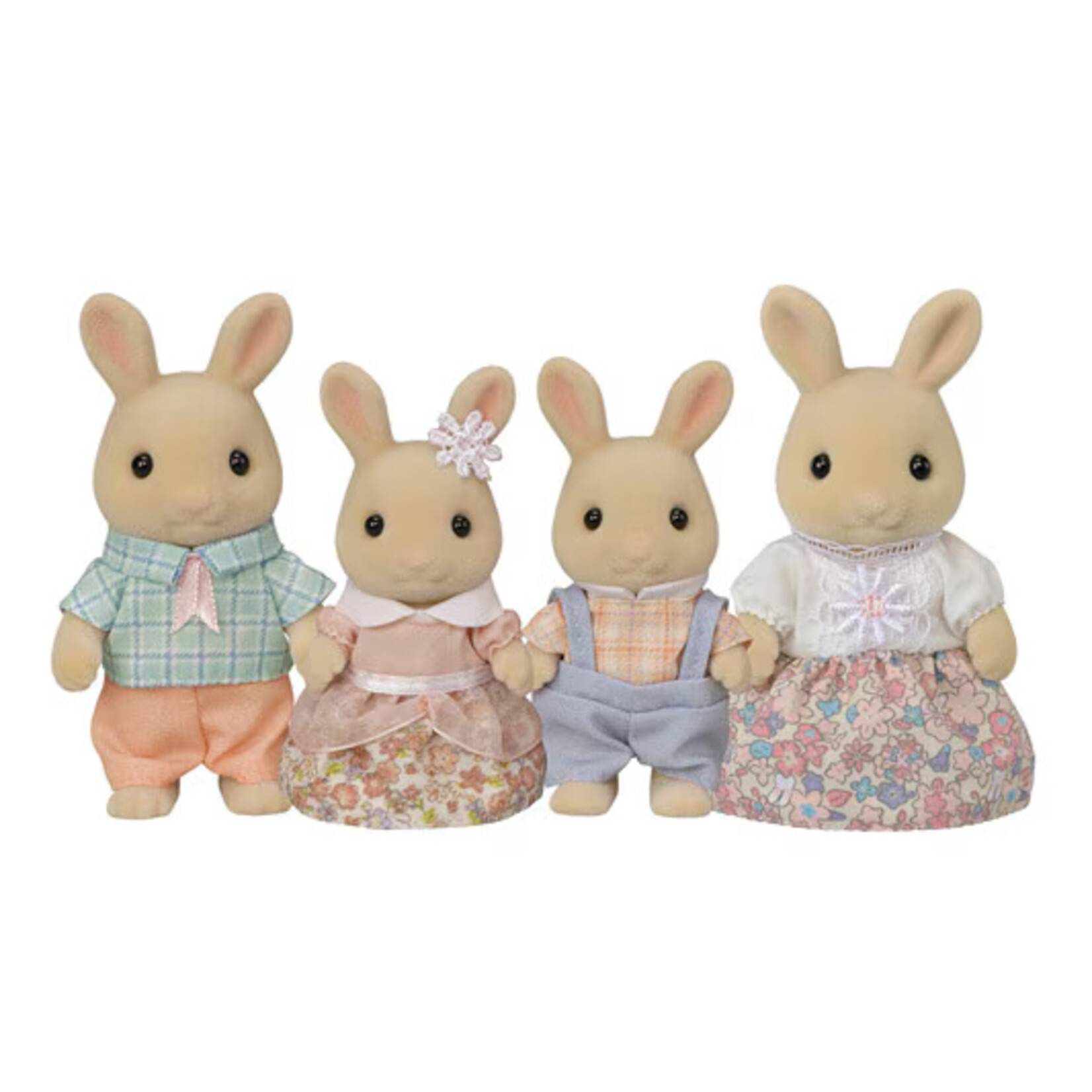 Calico Critters Milk Rabbit Family