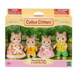 Calico Critters Striped Cat Family