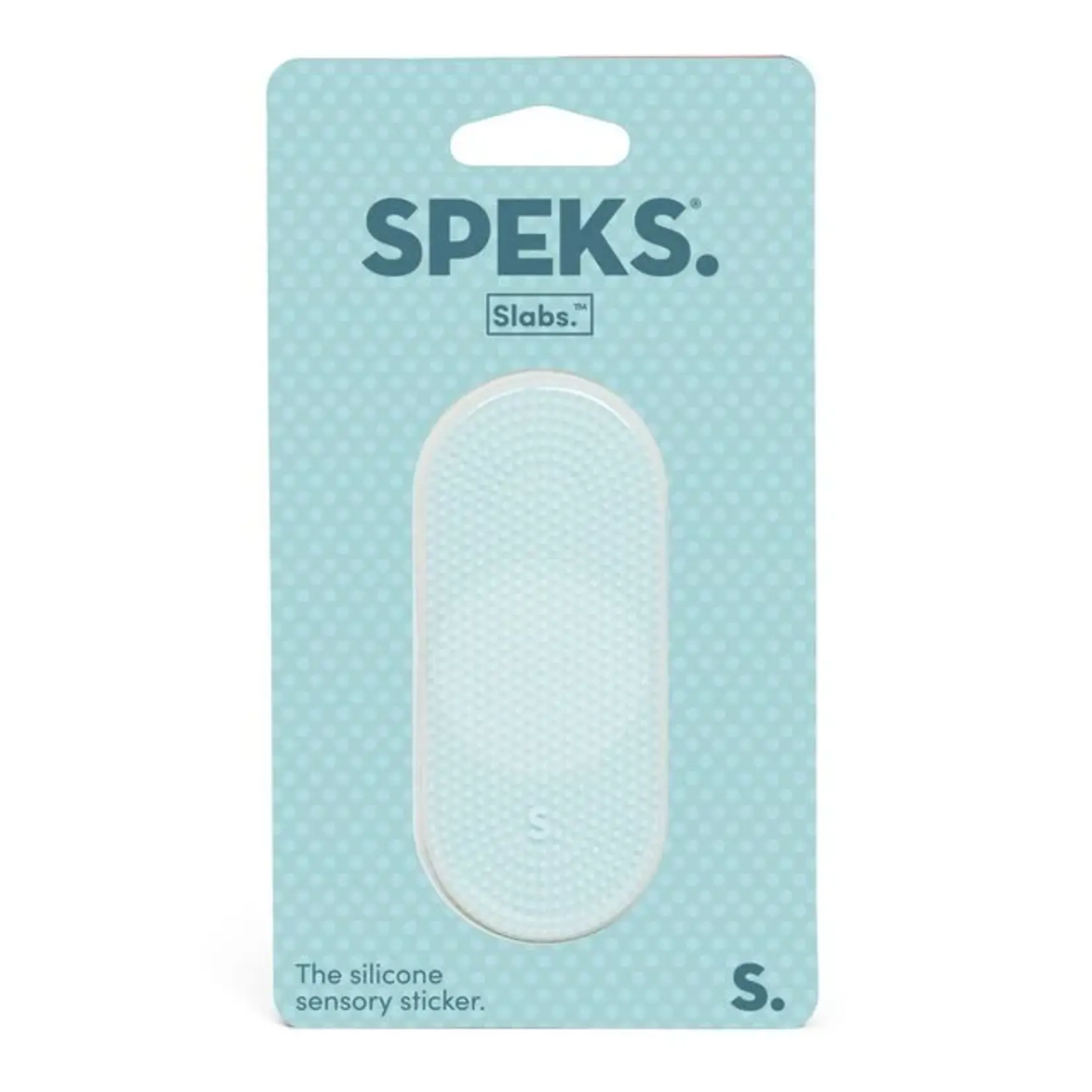 Speks Slabs: Teal Static