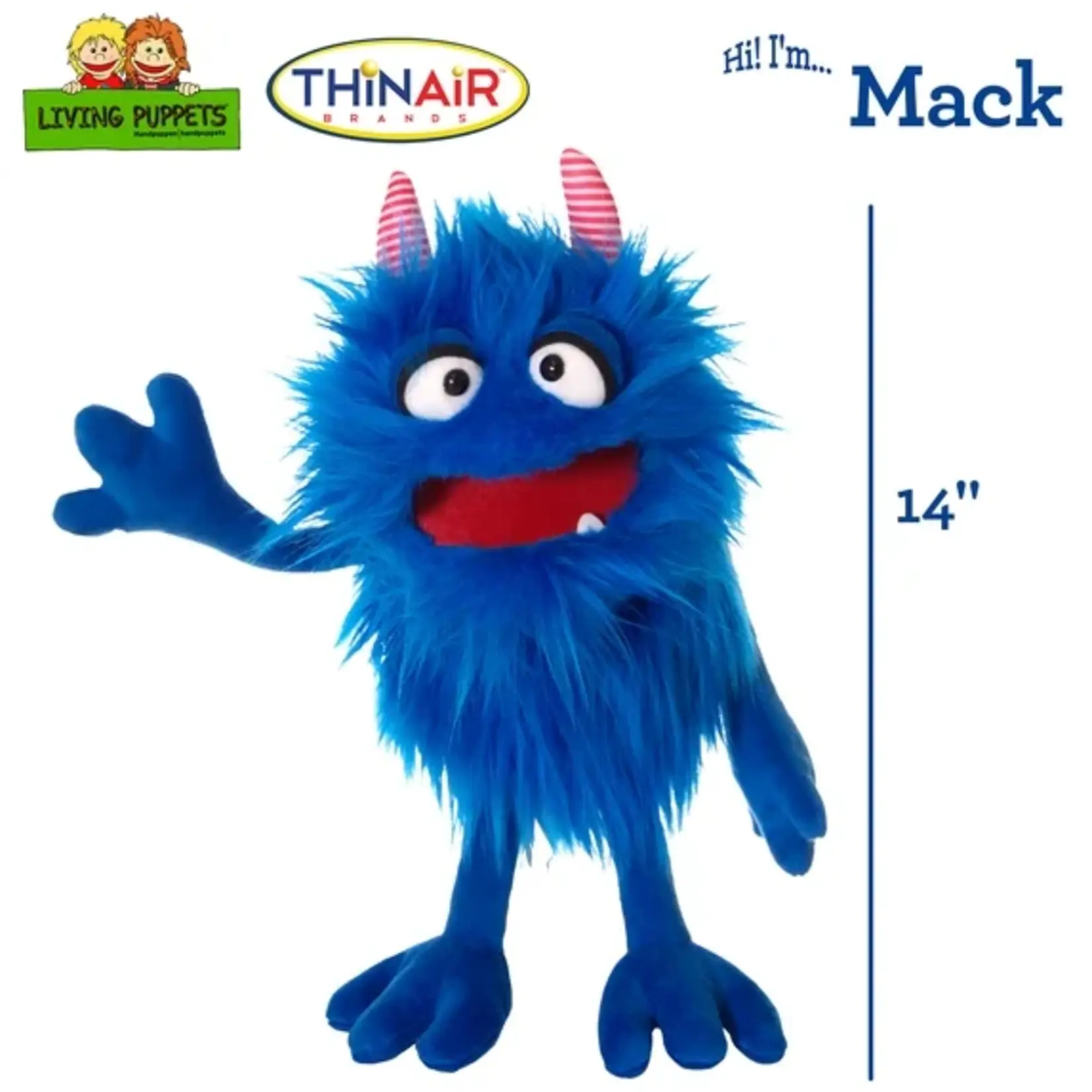 Thin Air Living Puppets: Mack 14"