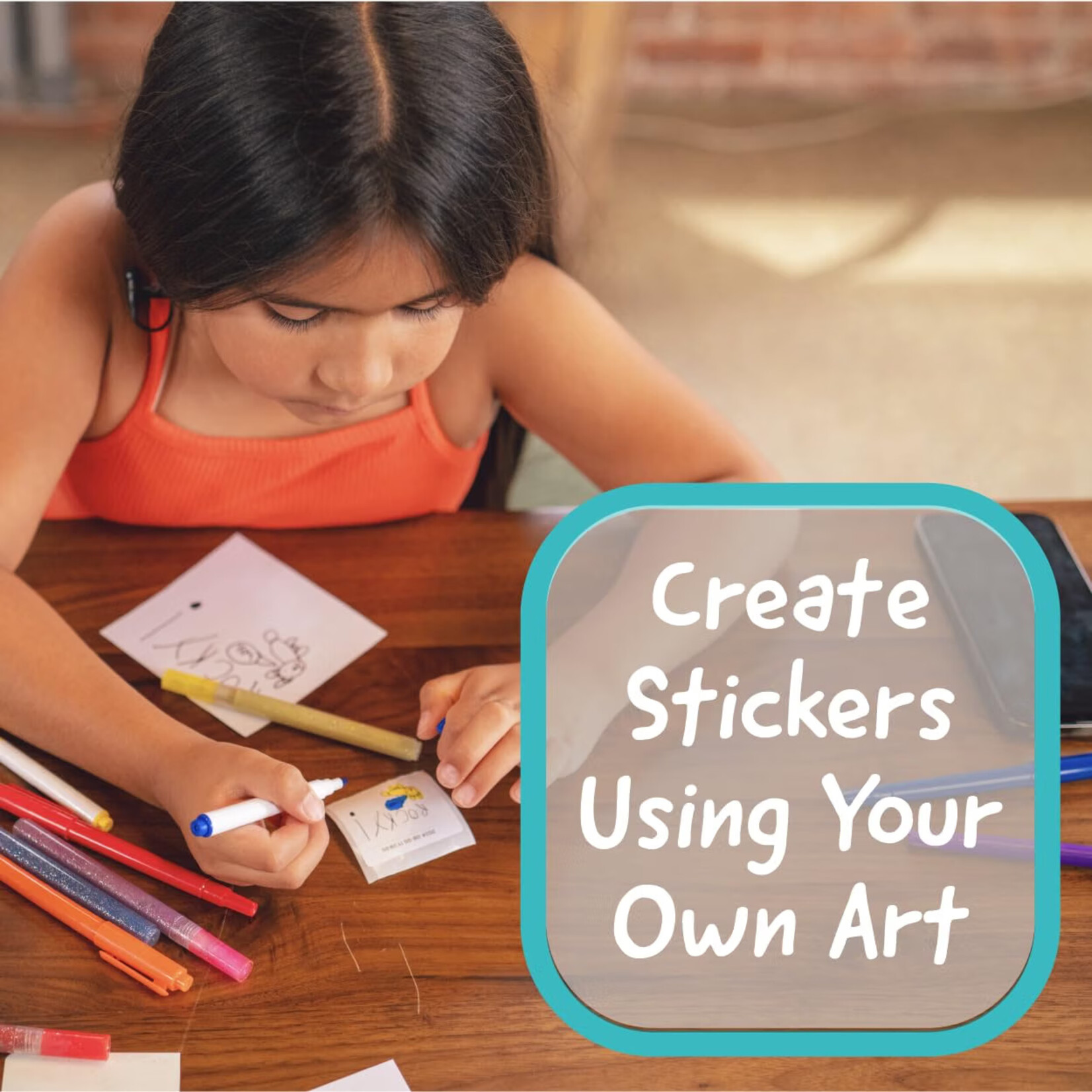 Hello Blink Sticker Maker