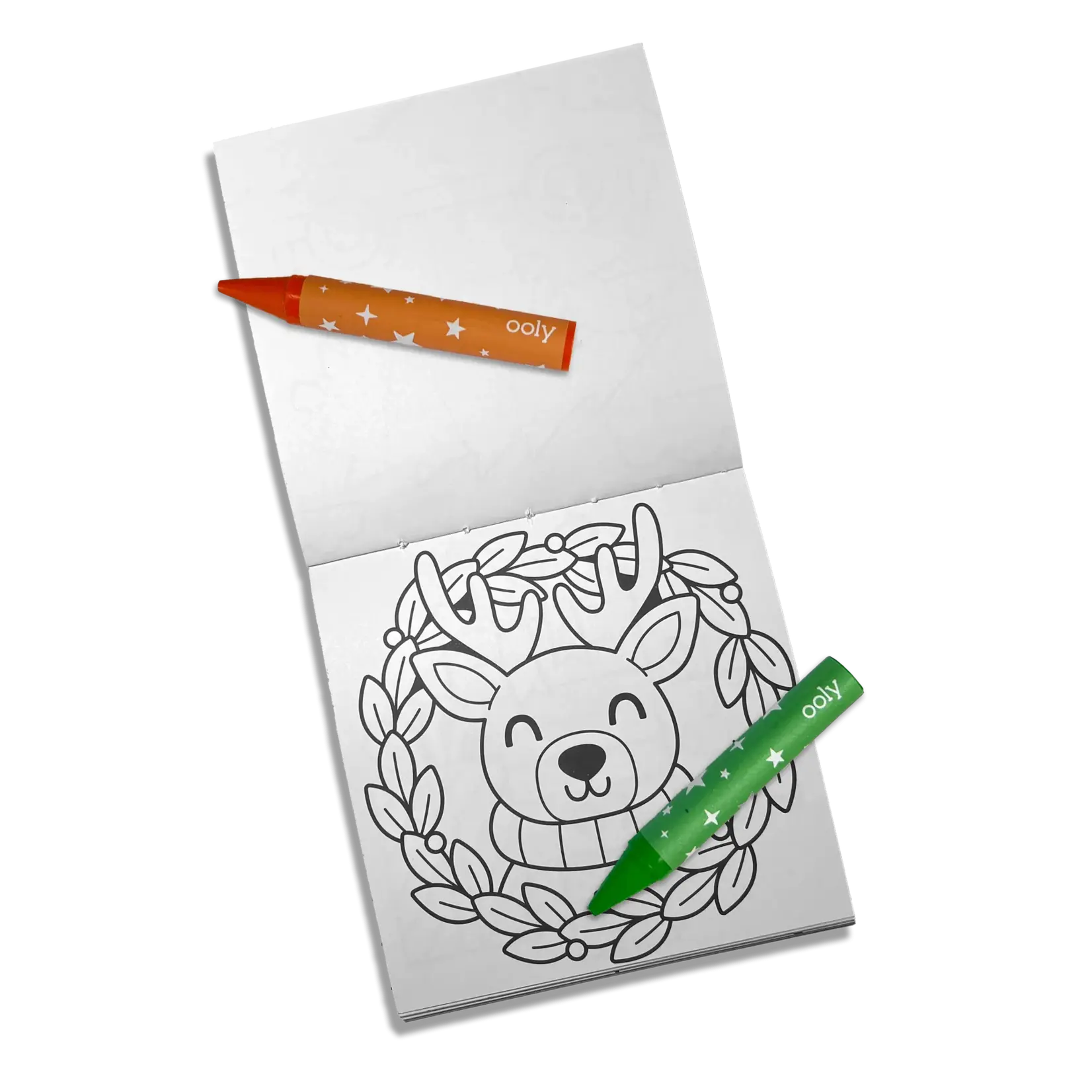 Ooly Frosty Fun Carry Along Coloring Book