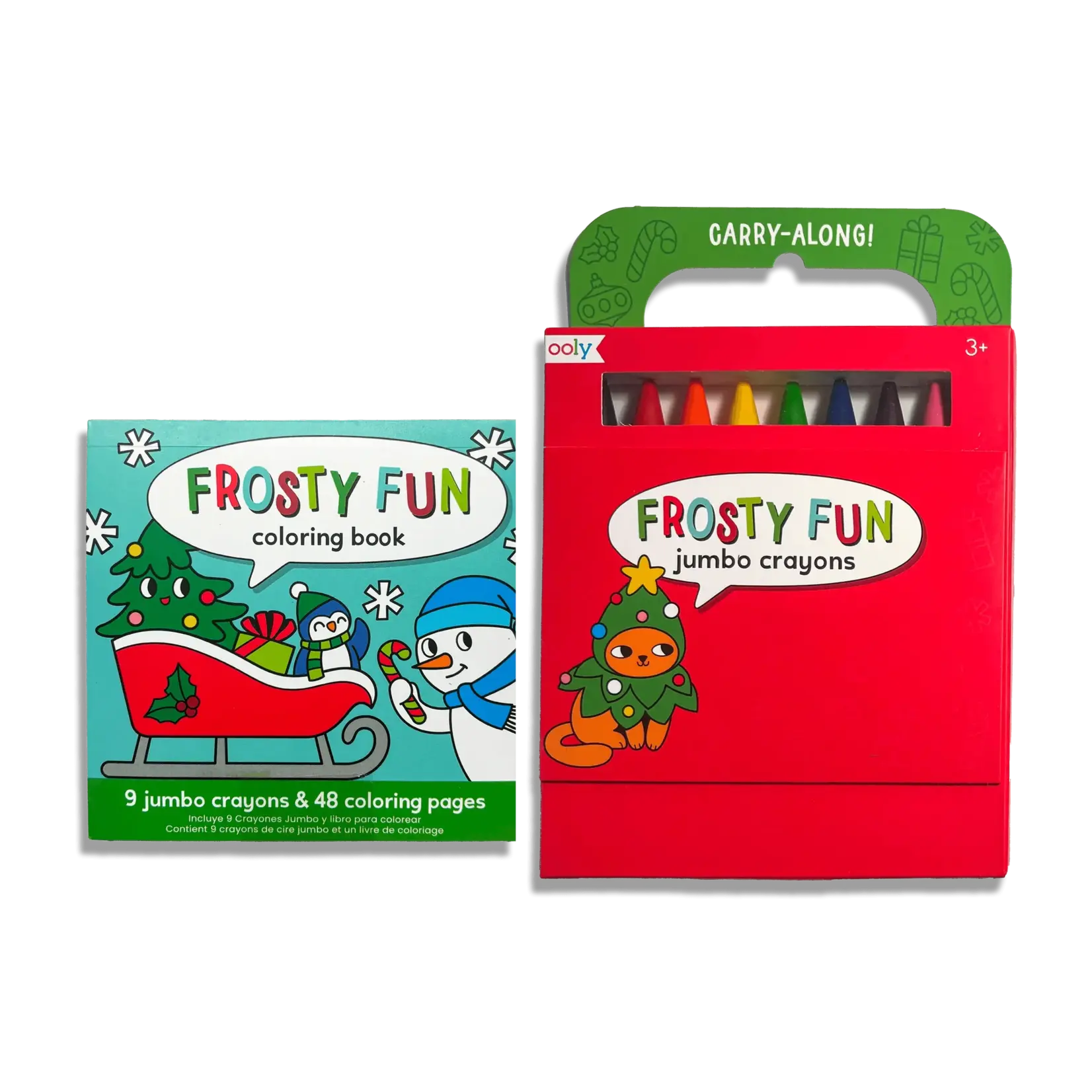 Ooly Frosty Fun Carry Along Coloring Book