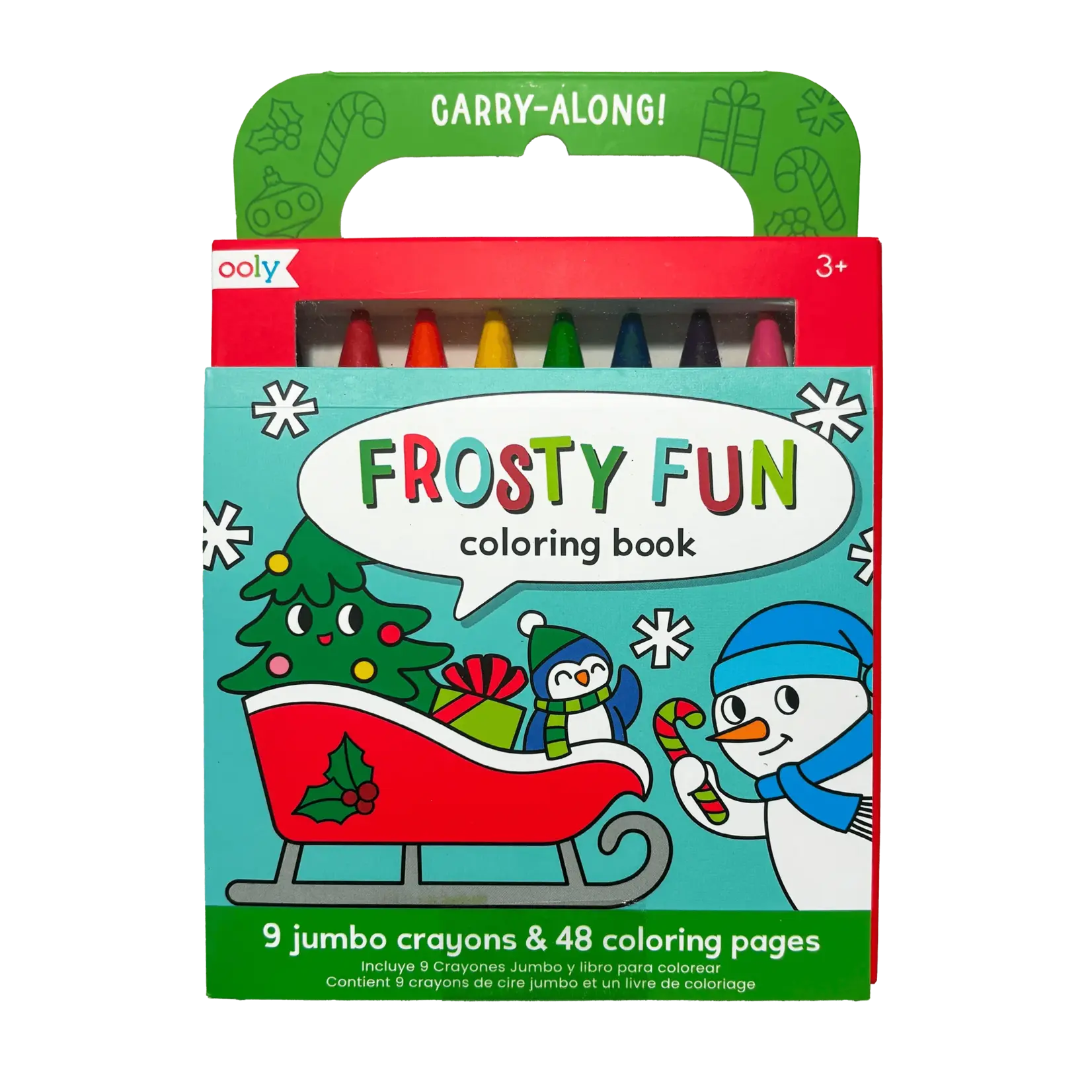Ooly Frosty Fun Carry Along Coloring Book