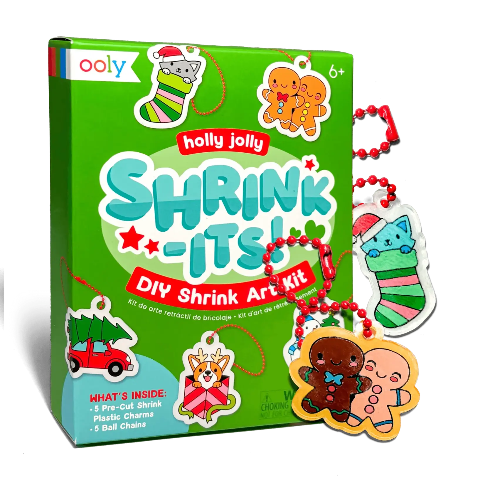 Ooly Holly Jolly Mini Shrink-It's!