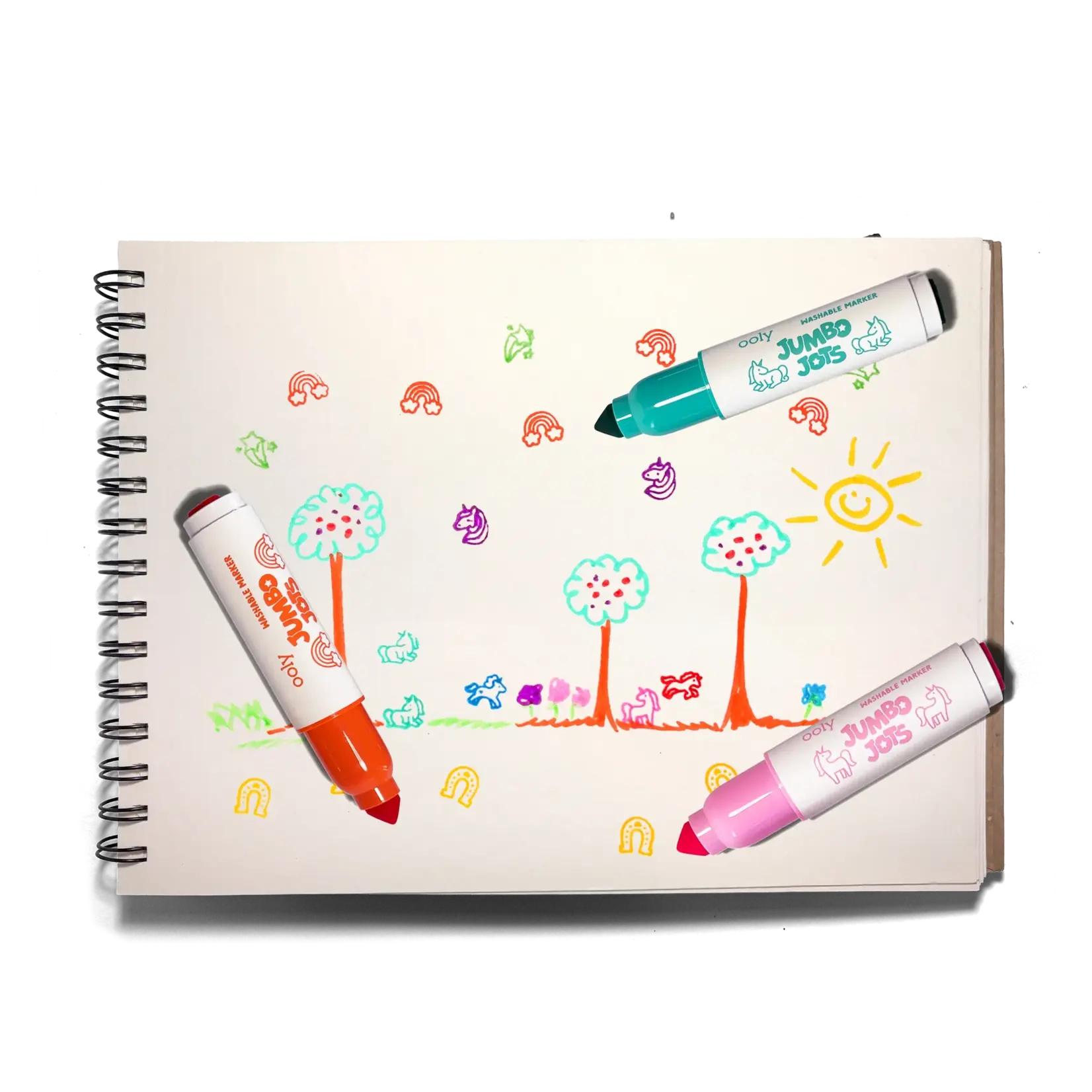 Ooly Jumbo Jots: Dual Tip Unicorn Markers