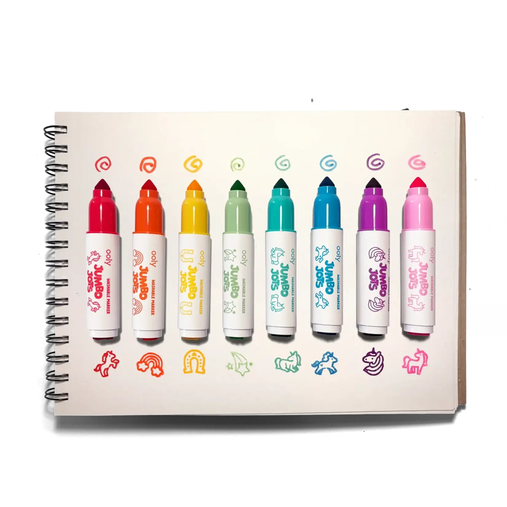 Ooly Jumbo Jots: Dual Tip Unicorn Markers