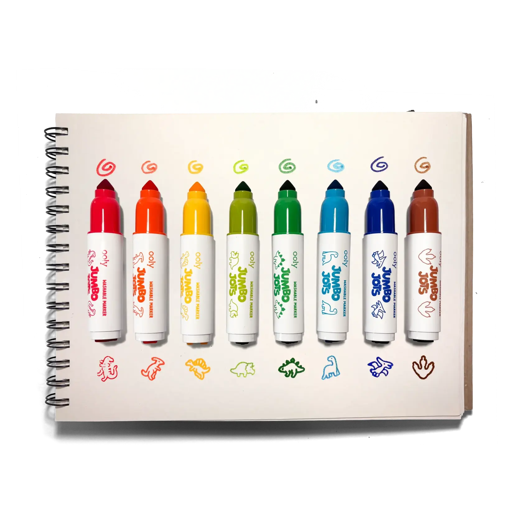 Ooly Jumbo Jots: Dual Tip Dinosaur Markers