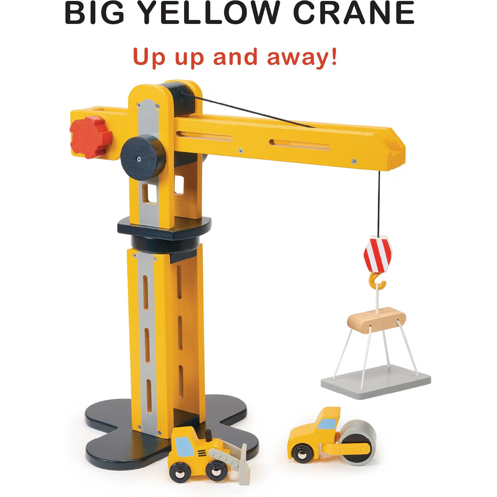 Mentari Toys Big Yellow Crane