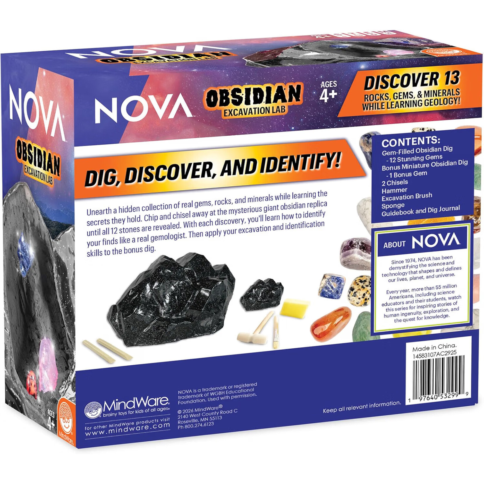 Mindware Nova Obsidian Excavation Lab