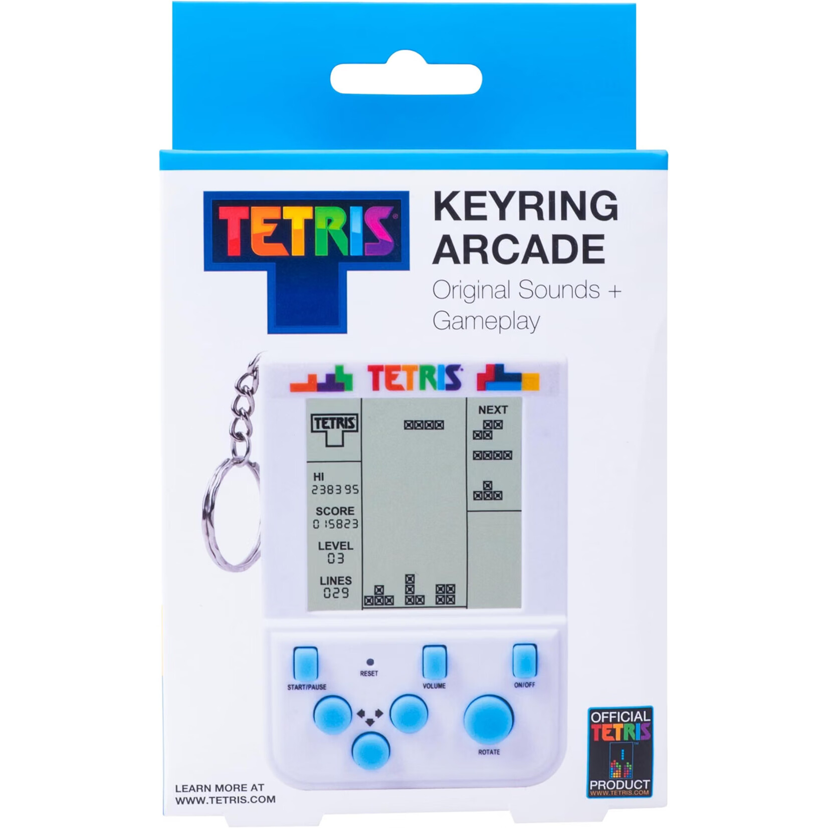 Fizz Creations Tetris Game Keyring
