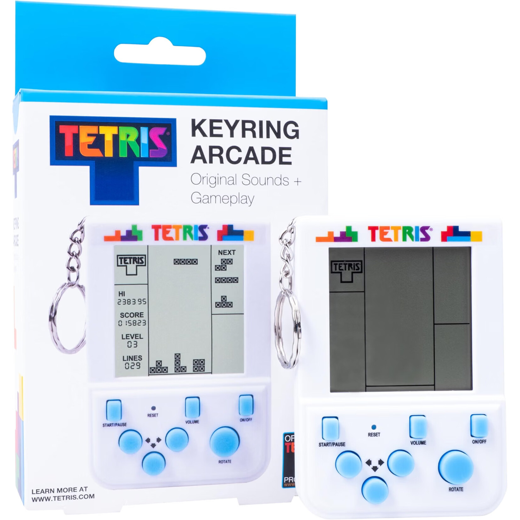 Fizz Creations Tetris Game Keyring