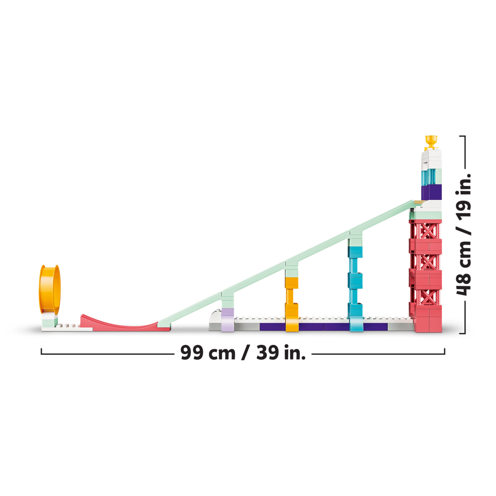 DUPLO® 10478 - 3 in 1 Creative Ramps with Vehicles