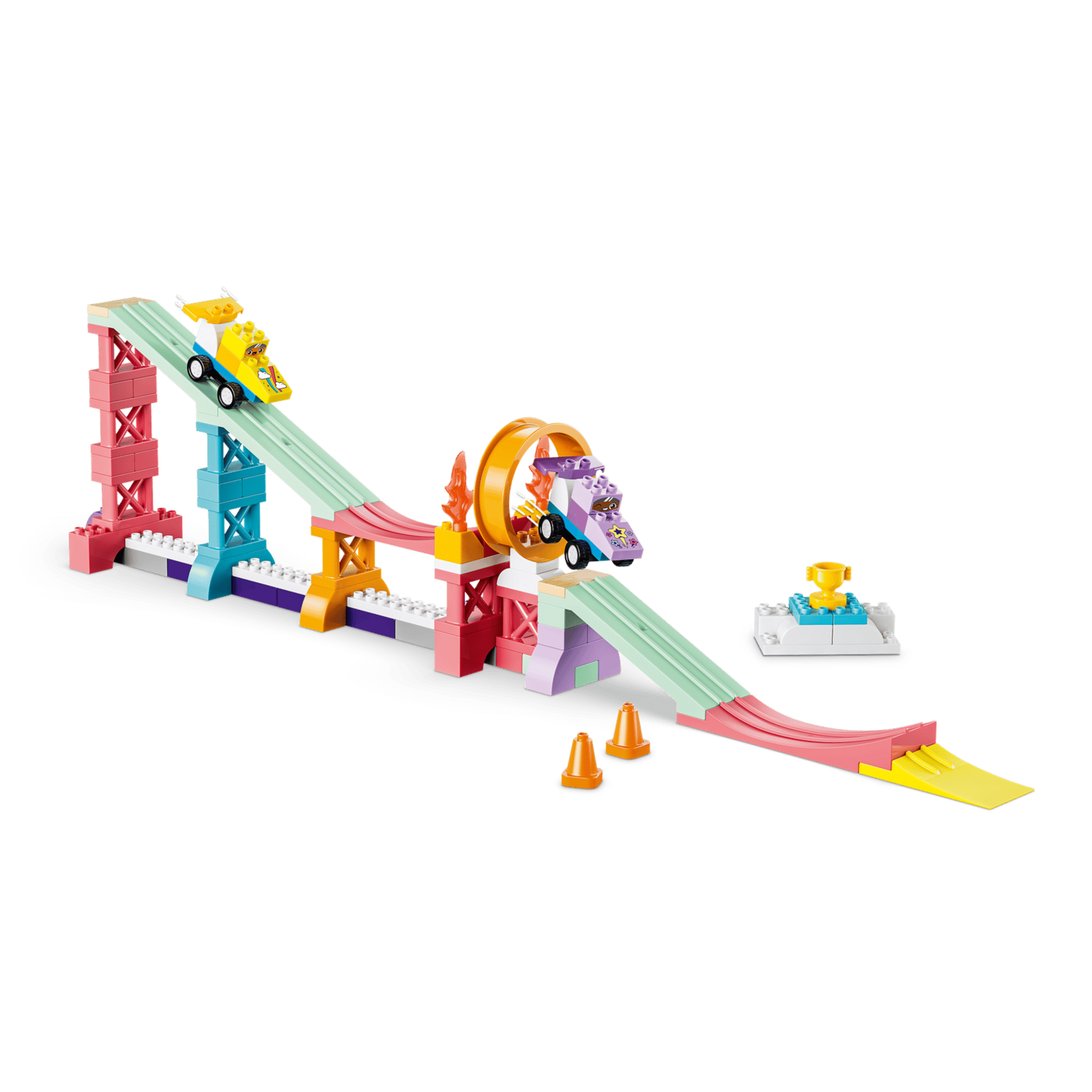 DUPLO® 10478 - 3 in 1 Creative Ramps with Vehicles