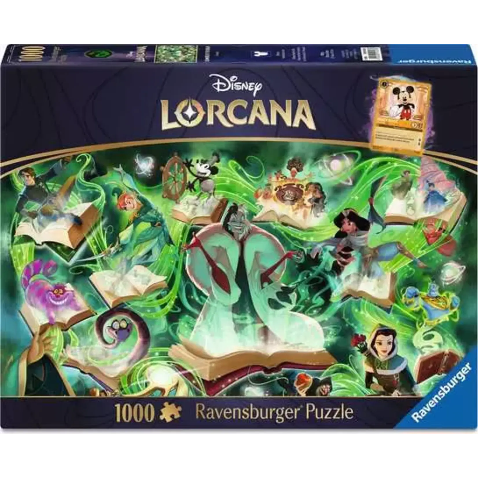 Ravensburger Lorcana Glimmers of the Realm: Emerald - 1000 Piece