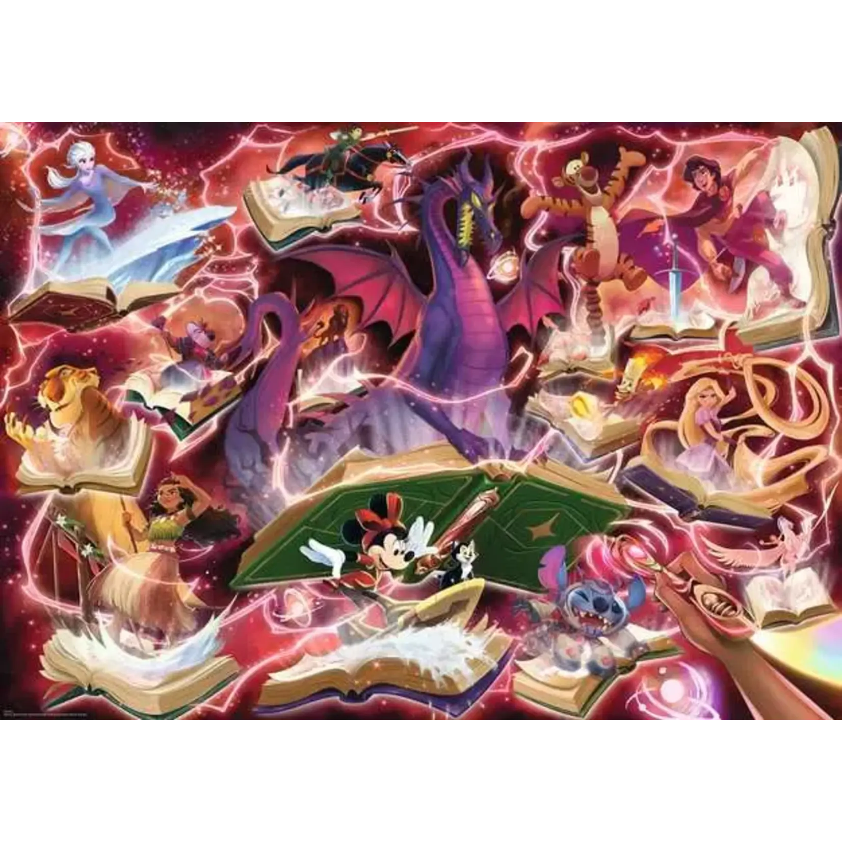 Ravensburger Lorcana Glimmers of the Realm: Ruby - 1000 Piece