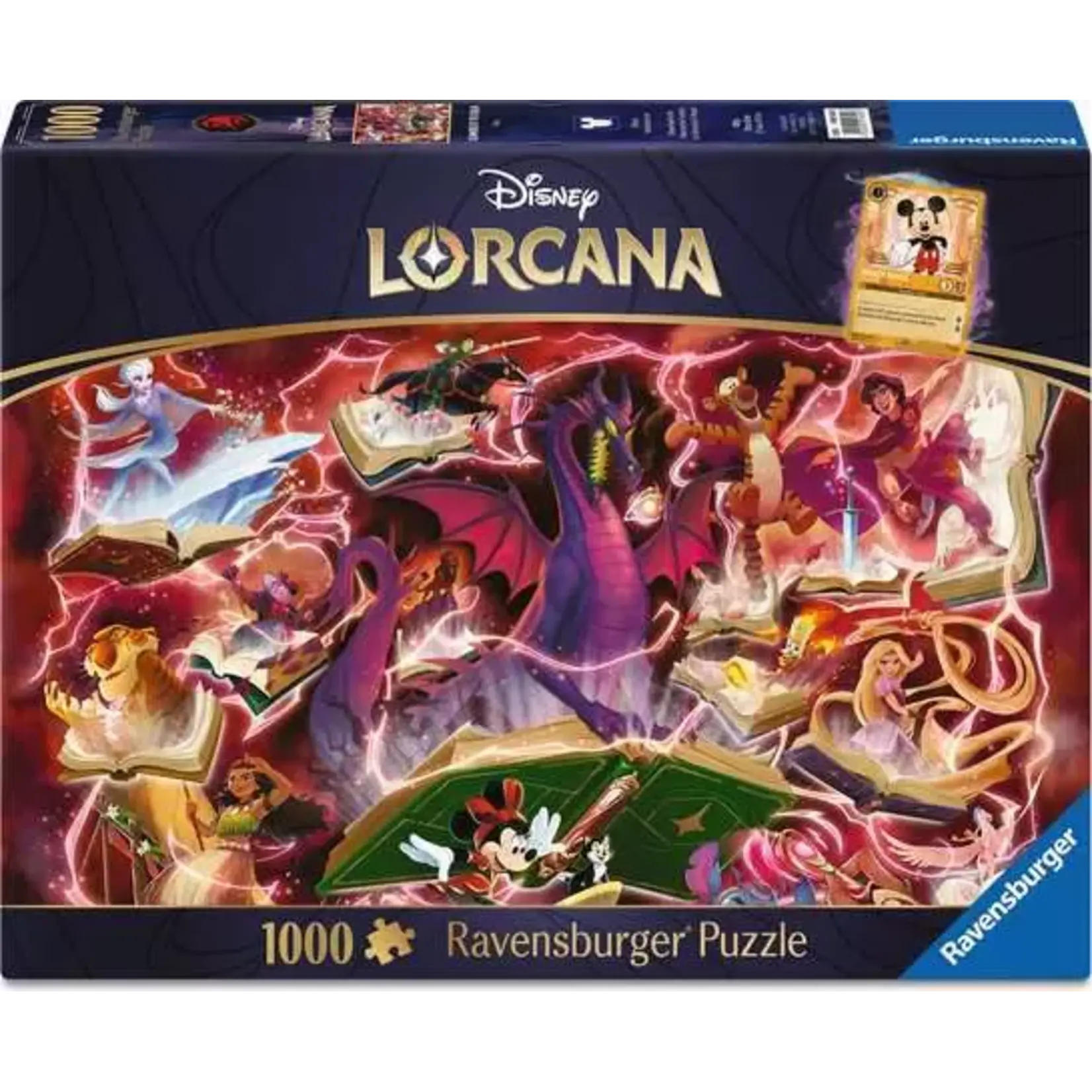 Ravensburger Lorcana Glimmers of the Realm: Ruby - 1000 Piece