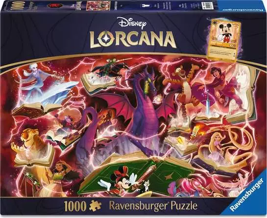 Lorcana Glimmers of the Realm: Ruby - 1000 Piece
