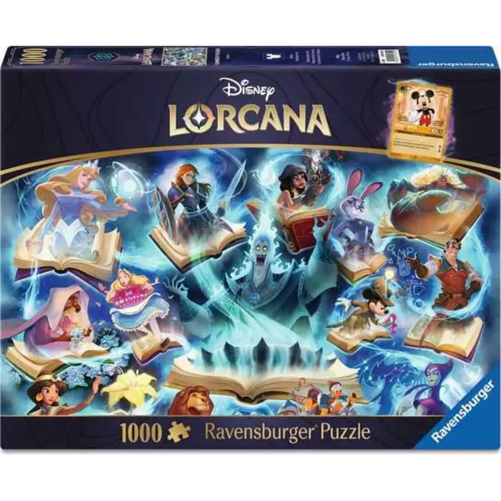 Ravensburger Lorcana Glimmers of the Realm: Sapphire - 1000 Piece