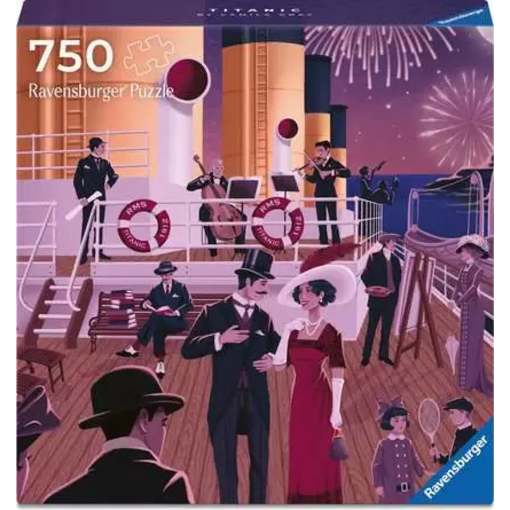 Ravensburger Art&Soul - Titanic - 750 Piece