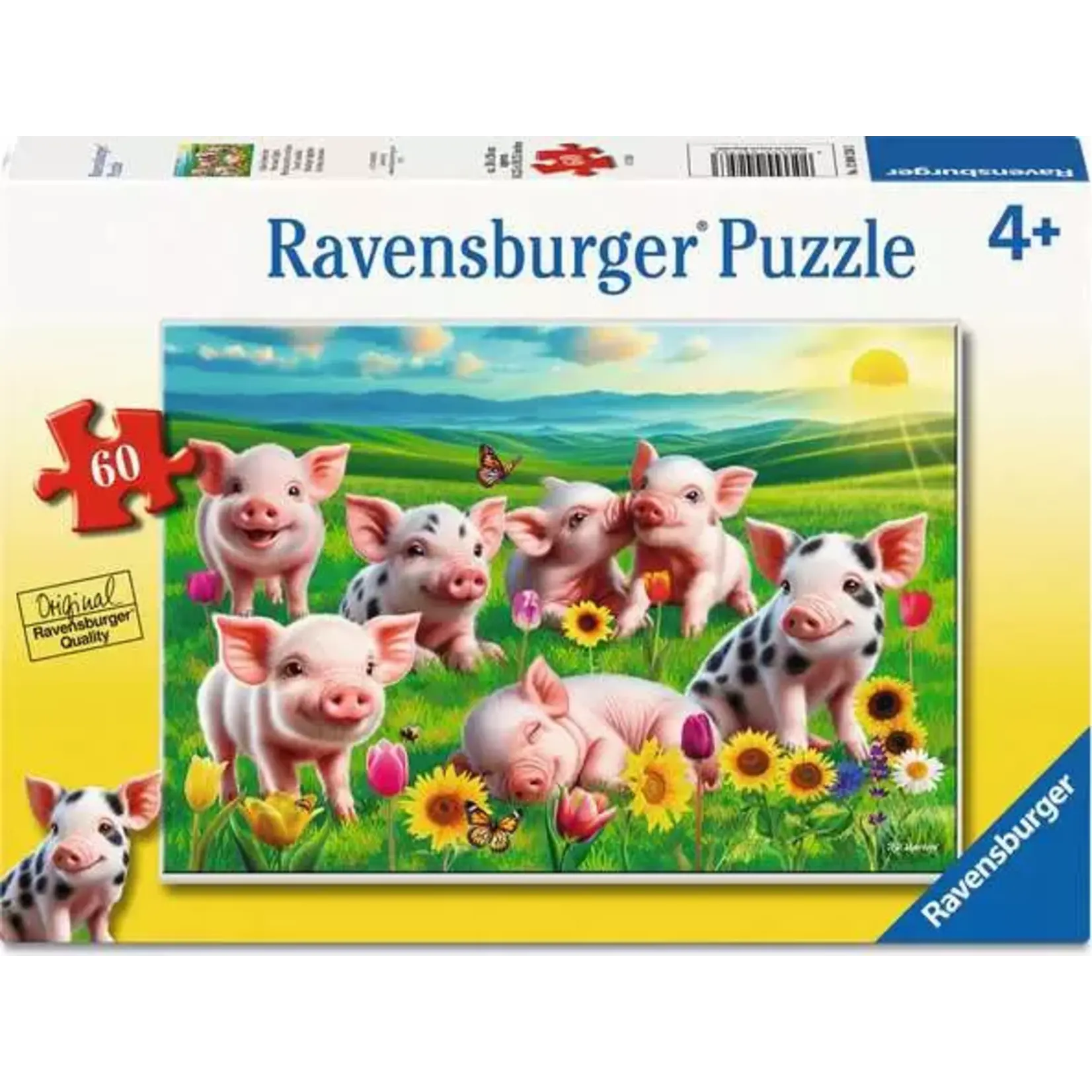 Ravensburger Precious Piglets - 60 Piece