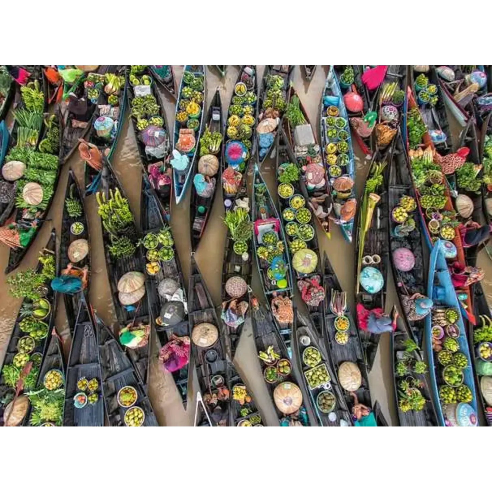 Ravensburger Floating Market, Indonesia - 500 Piece