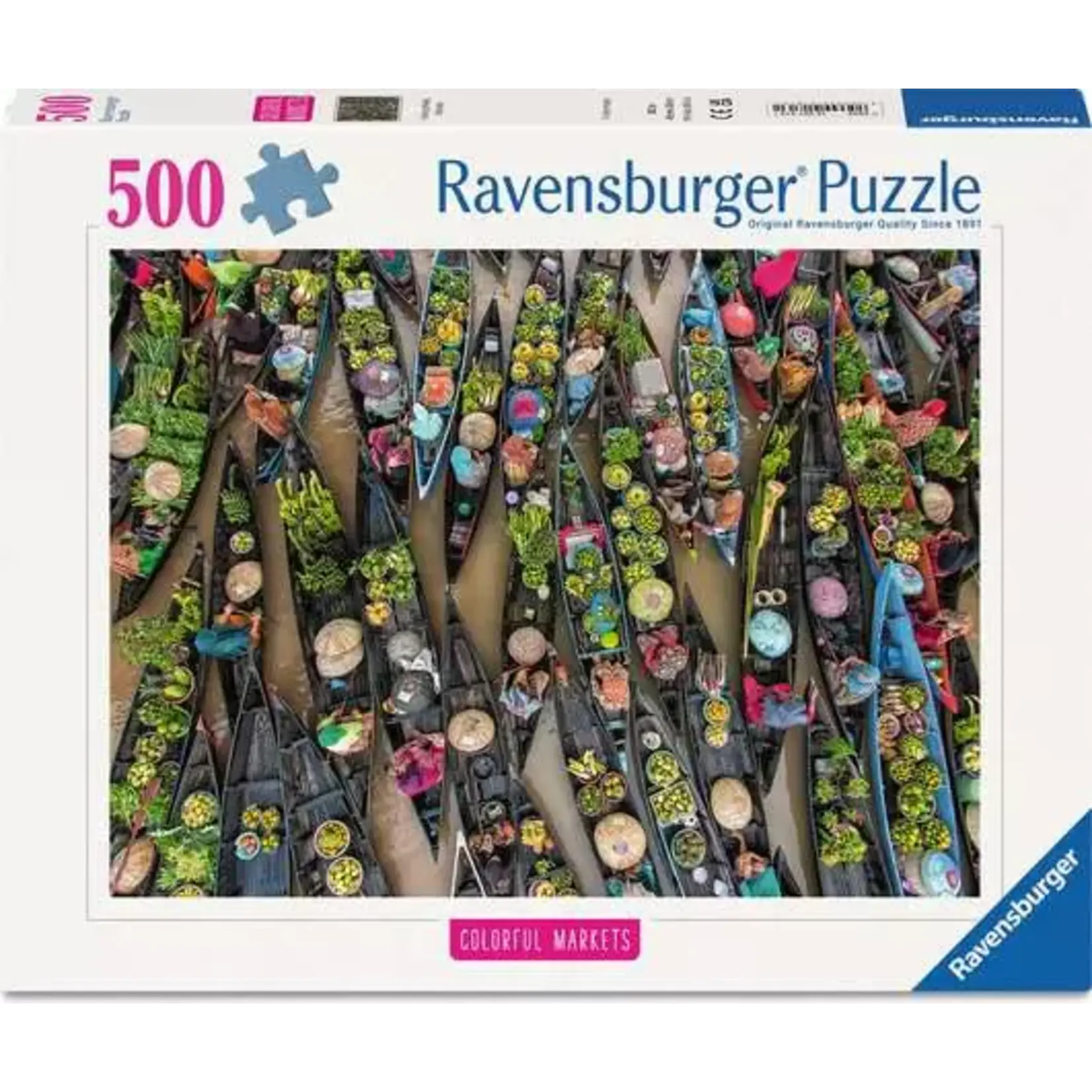 Ravensburger Floating Market, Indonesia - 500 Piece