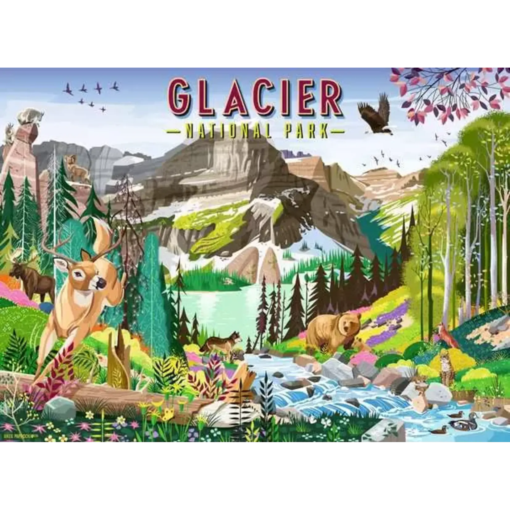 Ravensburger Glacier National Park - 500 Piece
