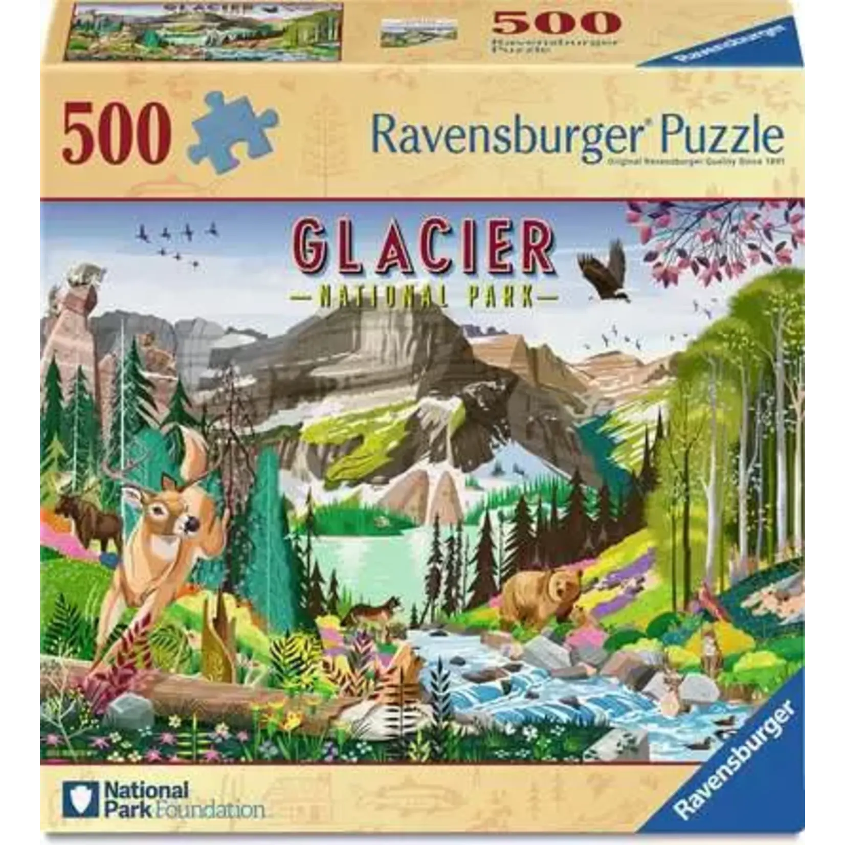 Ravensburger Glacier National Park - 500 Piece