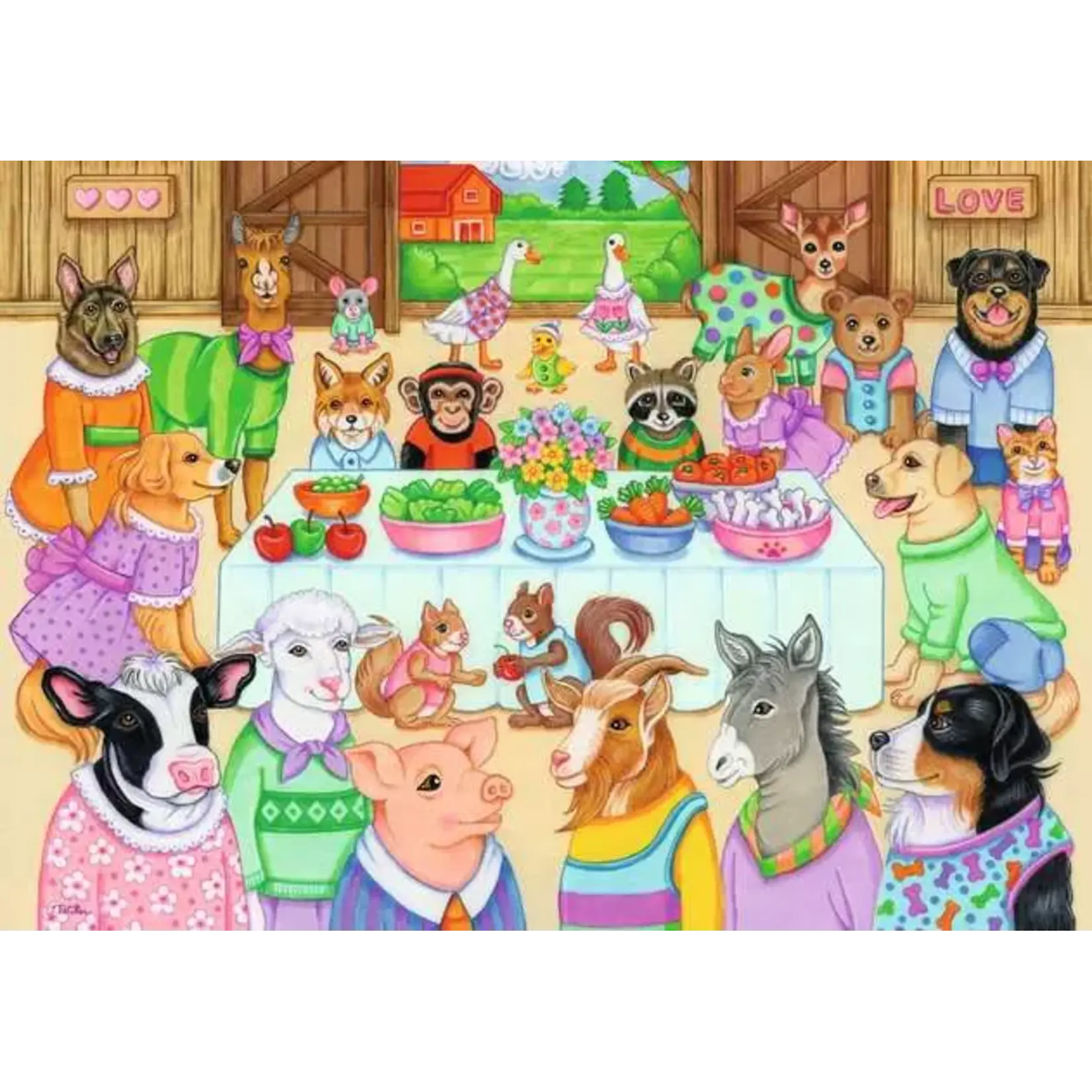 Ravensburger Barn Party - 35 Piece
