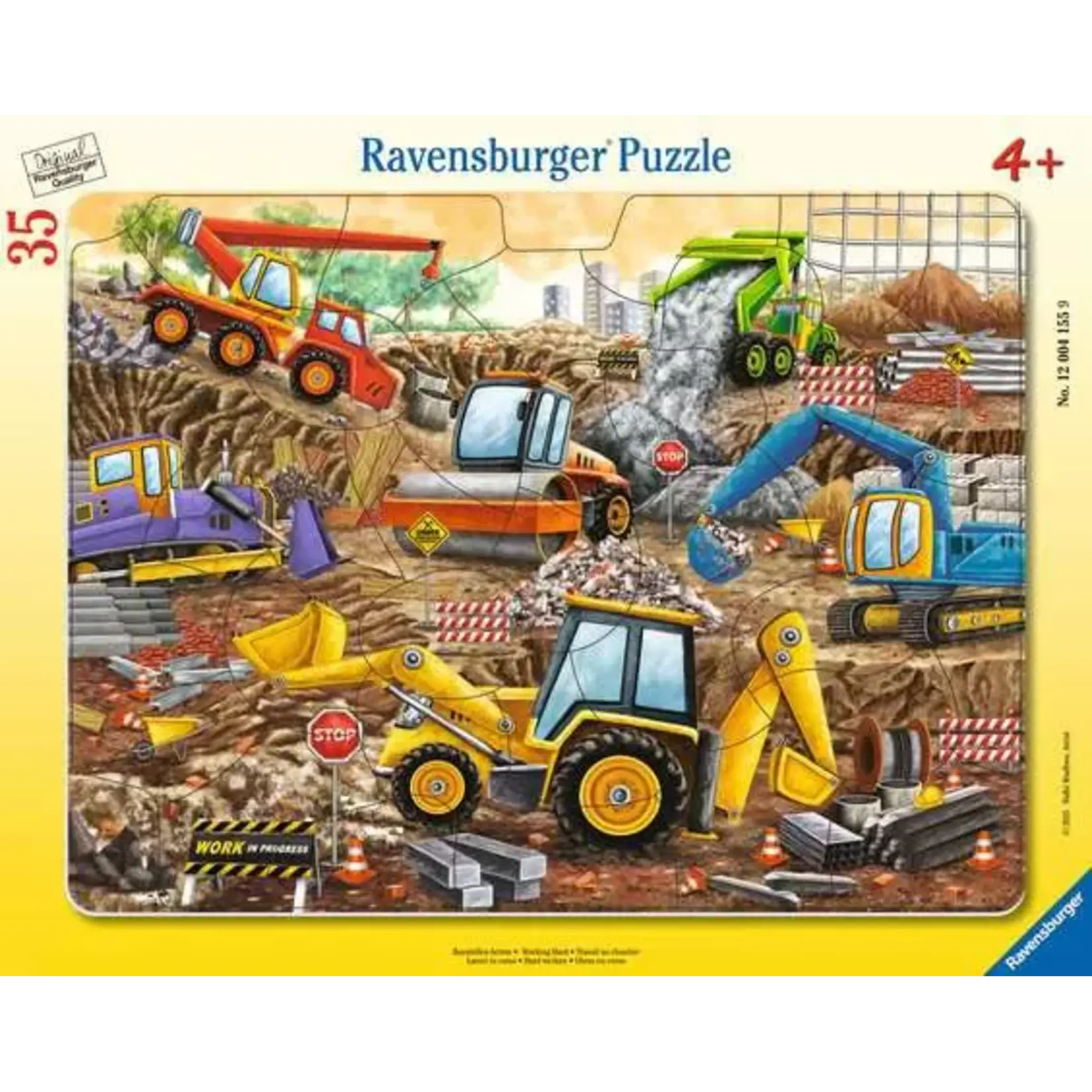 Ravensburger Working Hard - 35 Piece